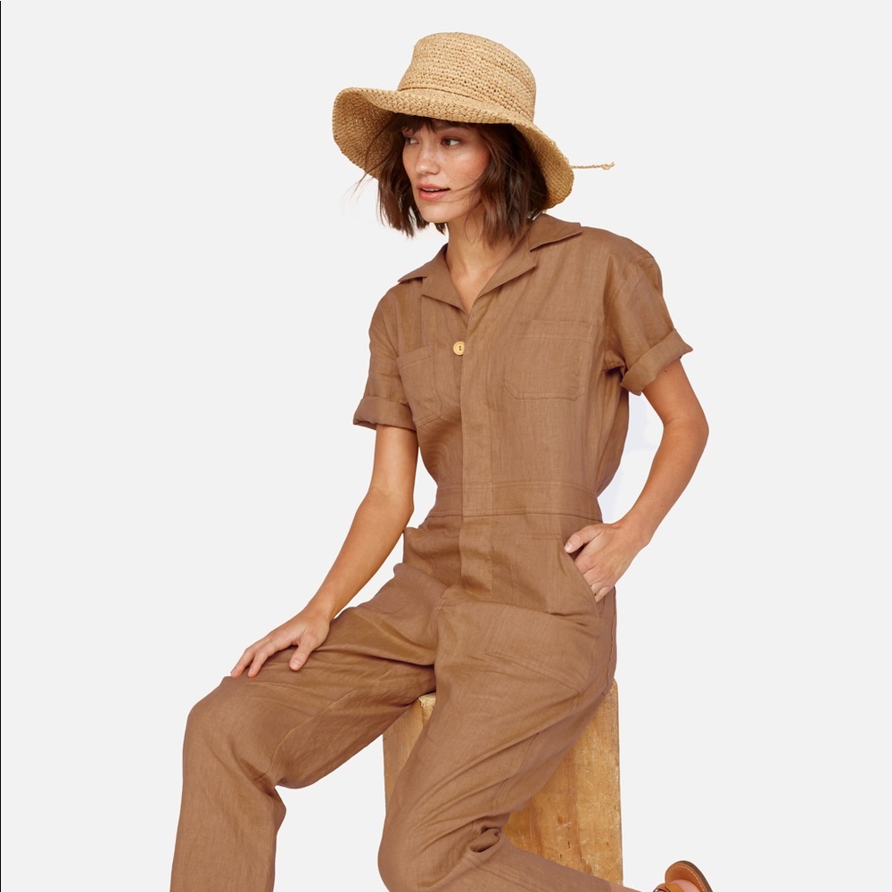 MATE the Label linen jumpsuit
